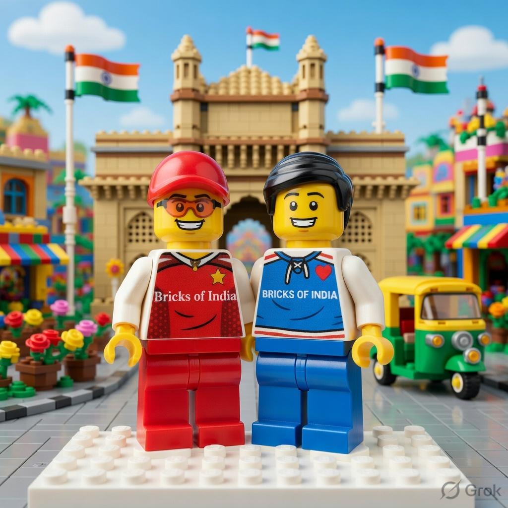 Bricks of India mascots